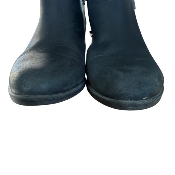 Clarks Ultimate Comfort Collection black leather side zip ankle boots size 6 1/2 - Picture 4 of 12